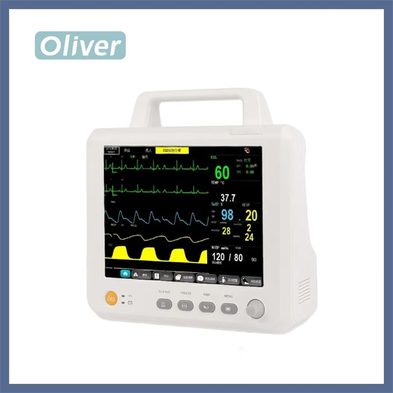 

Монитор пациента, портативный монитор для животных, 8 дюймов, для capnograph ETCO2 IBP