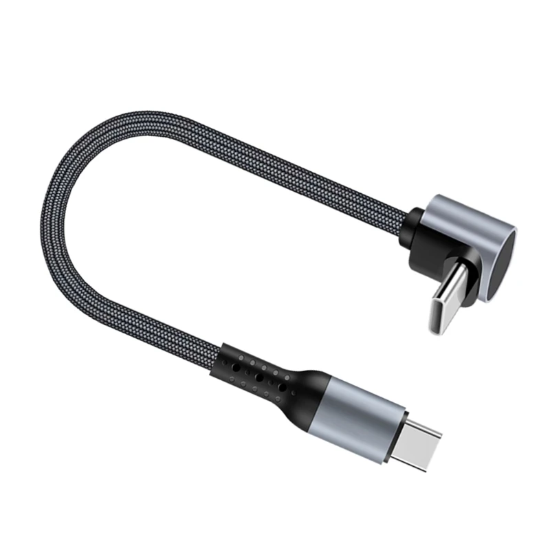 Кабель для передачи данных типа C-C 60 Вт PD60W 480 Мбит/с быстрой плоский нейлоновый