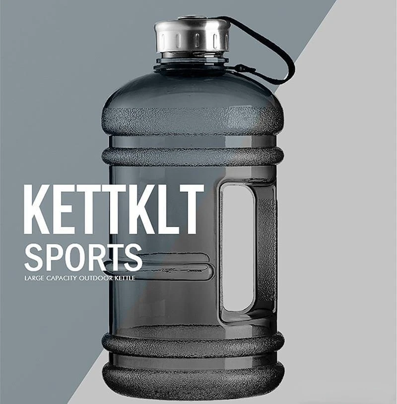 

2.2L Portable High Temperature Resistance Leak Proof Capacity Water Bottle Large Capacity Sports Outdoor Kettle Shaker Bottle