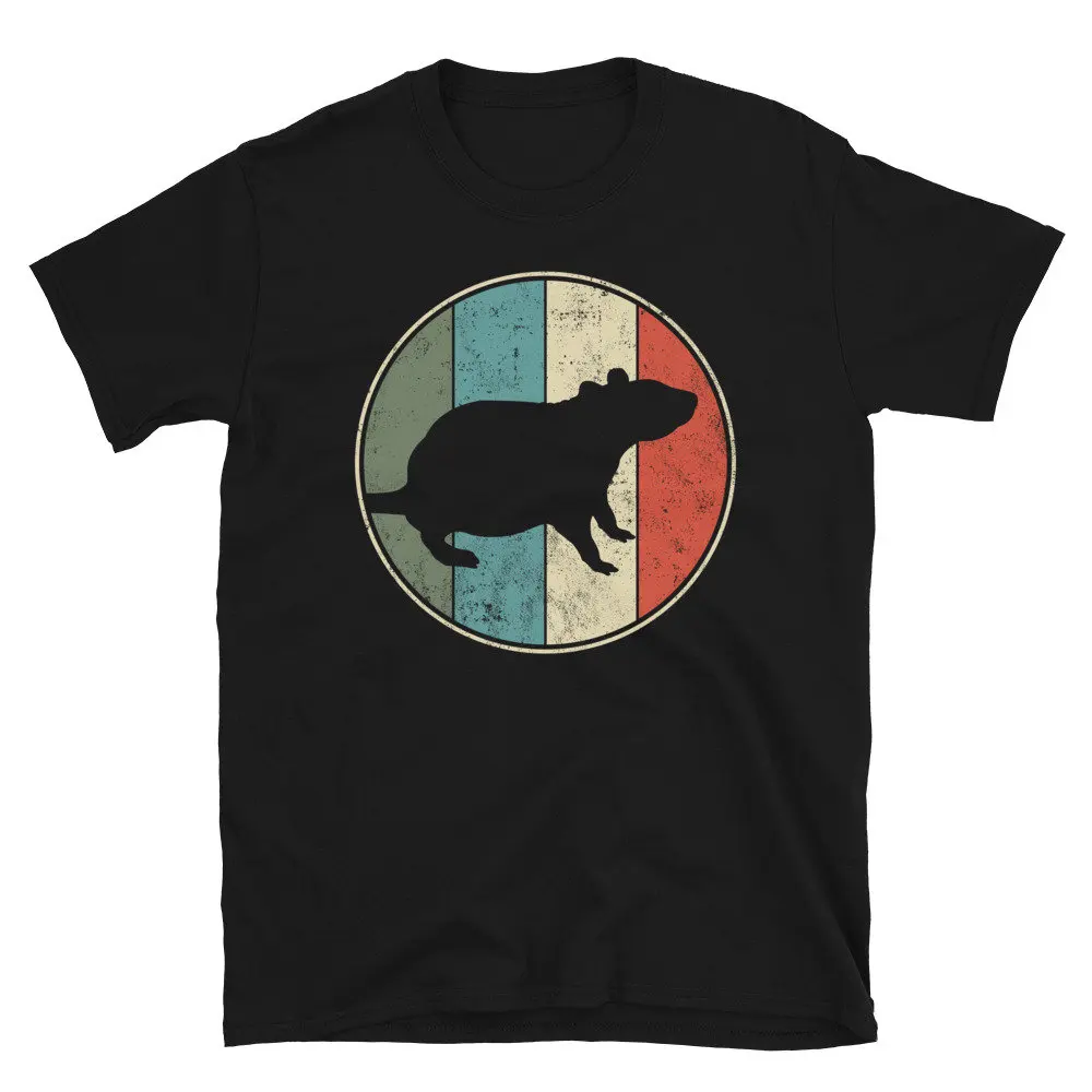 Винтажная футболка в стиле ретро крысы