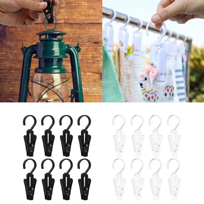 

Multifunctional 360 Degrees Rotations Tent Canopy Clips Outdoor Tent Accessories