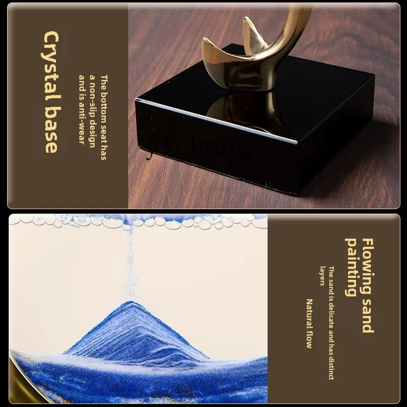 Звс. Легкий роскошный зыбучий песок украшение для гостиной крыльца ТВ-шкафа