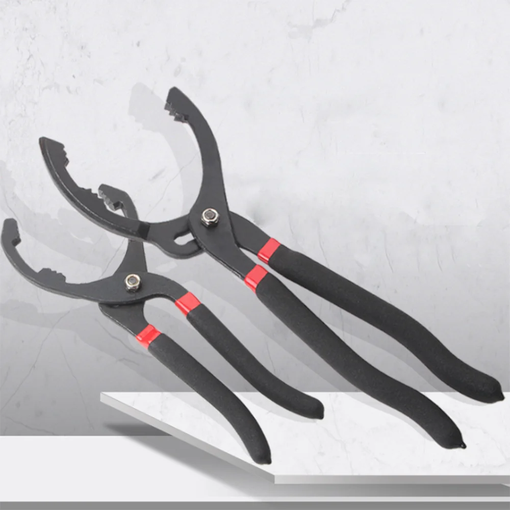 

10/12 Inch Auto Repair And Auto Maintenance Tools Oil Filter Wrench Disassembly Tool Pliers Filter Oil Grid Wrench Hand Tools
