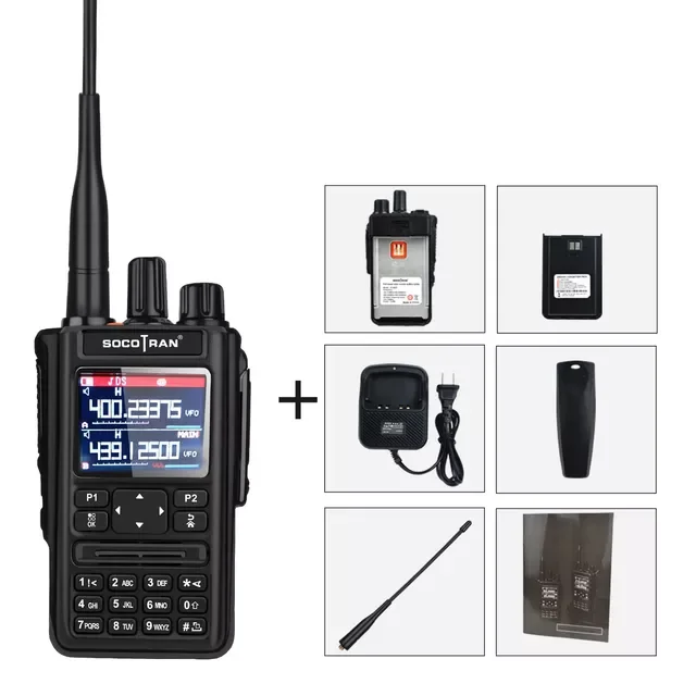 

UV Full Band Walkie Talkie outdoor handheld Radio GPS Bluetooth Aviation Frequency automatic frequency modulation