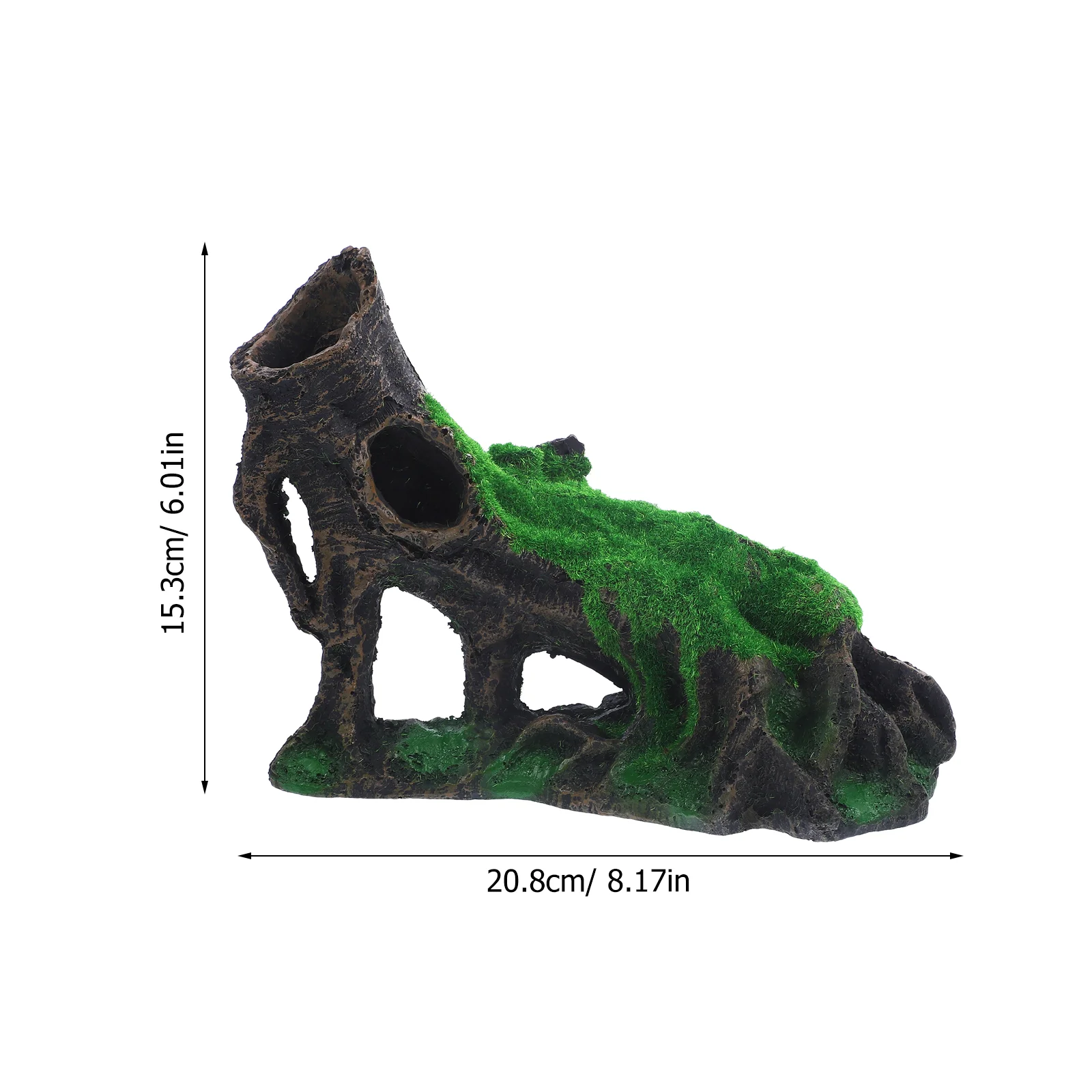 Ветка ландшафтного дизайна украшения настольный аквариум небольшой компактное
