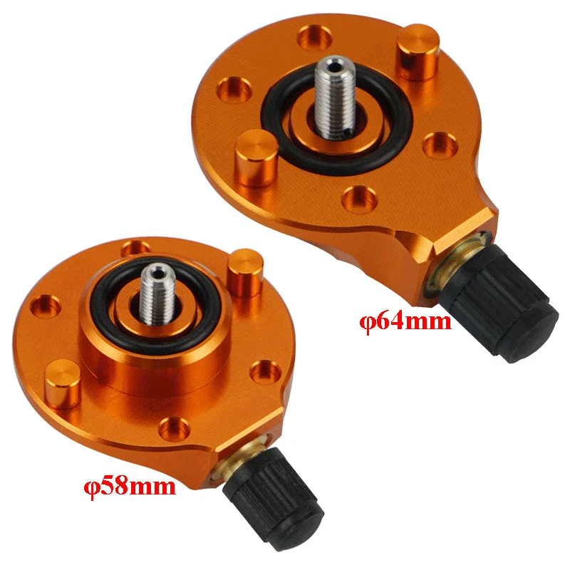 

58mm 64mm WP Rear Suspension Gas Valve for KTM SX SXF EXC EXCF XC XCF XCW 85 125 250 350 450 300 For Husqvarna TE FE TC FX TX