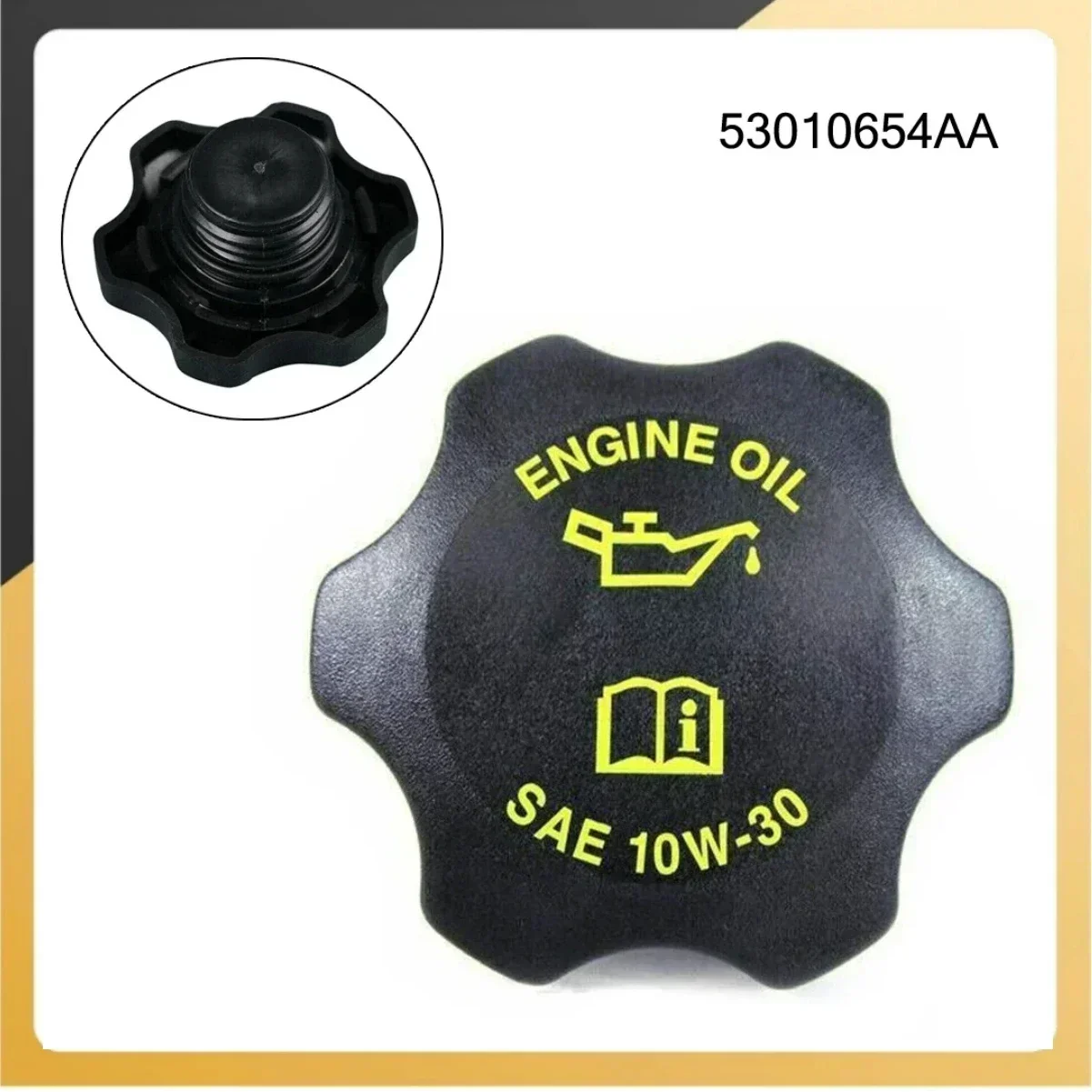 

1 шт. 4,0 л крышка маслозаливной горловины для Jeep Cherokee для Wrangler для Grand Cherokee 1994 2006 53010654 Сменные автомобильные аксессуары AA