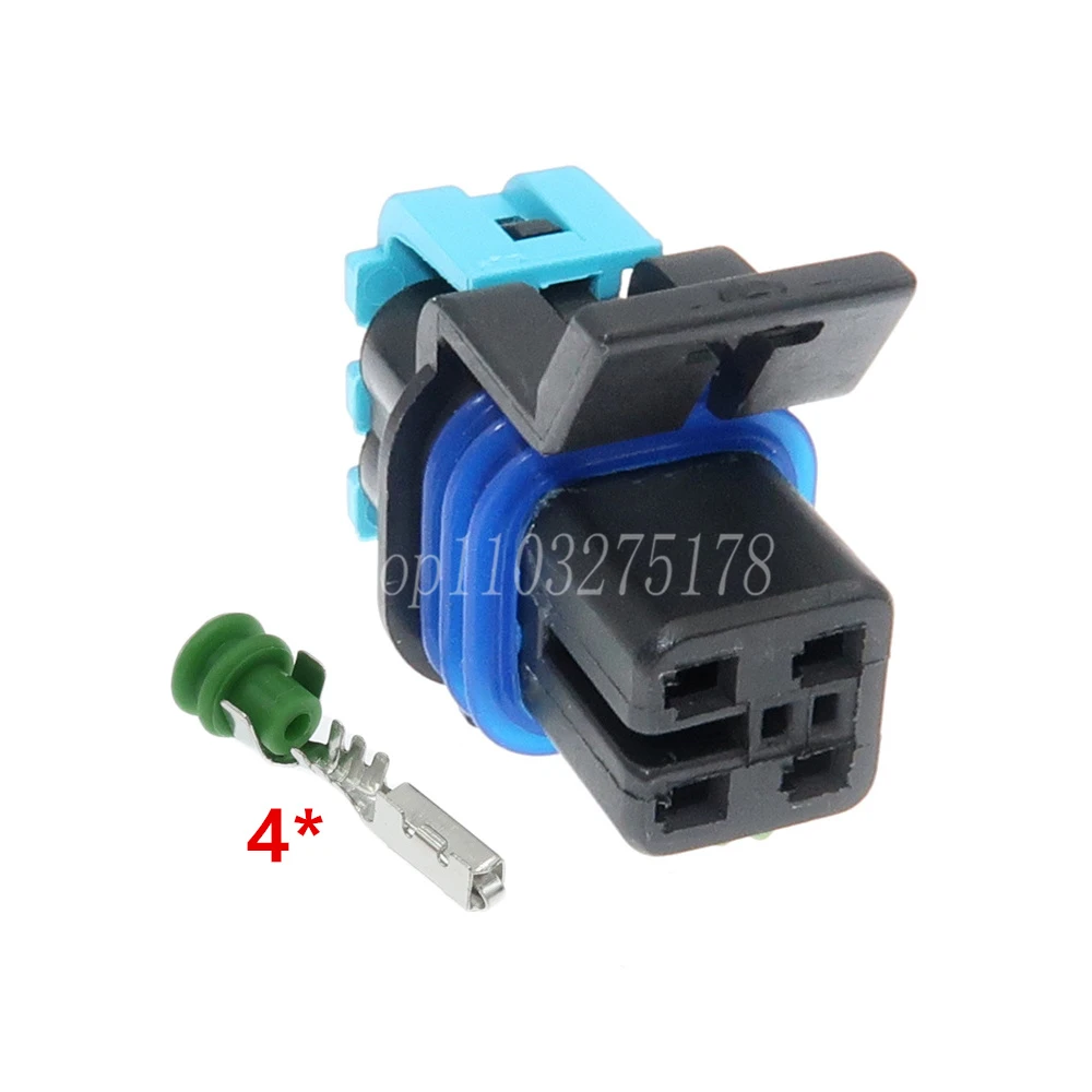 

1 компл. 4 контакта 12160482 12160825 Автомобильный Электронный Топливный насос проводка гнездо для Buick Chevrolet GL8