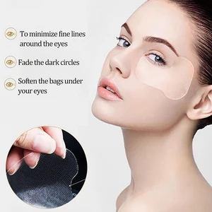 2pcs Silicone Anti Wrinkle Neck Under Eye Pad Patches Reusable Face Skin Care in India