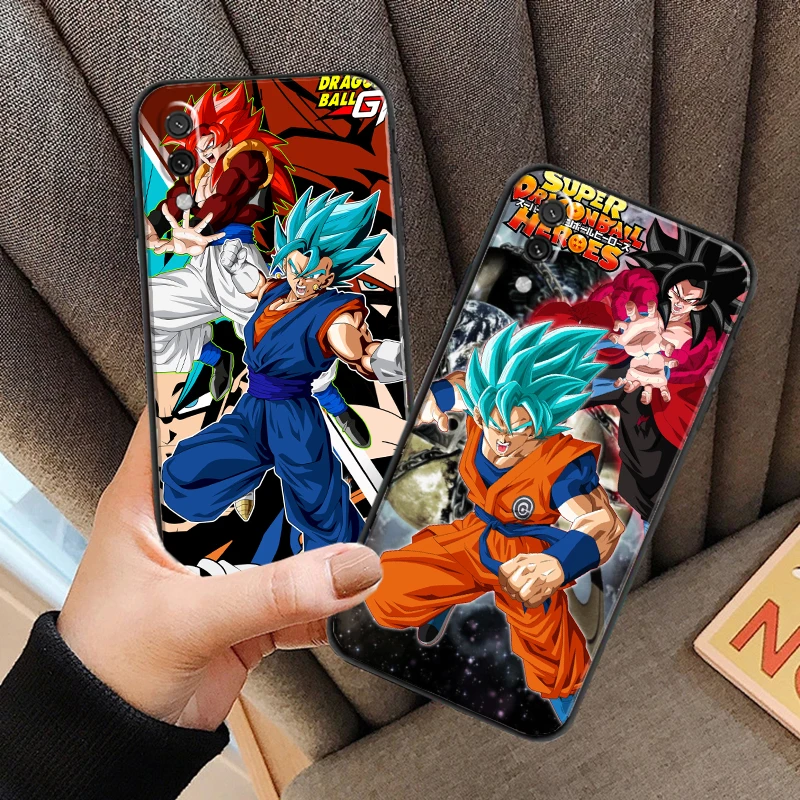 

Anime Cartoon Dragon Ball For Xiaomi Mi 11 Lite Phone Case Funda Soft Black Carcasa Back Silicone Cover Coque