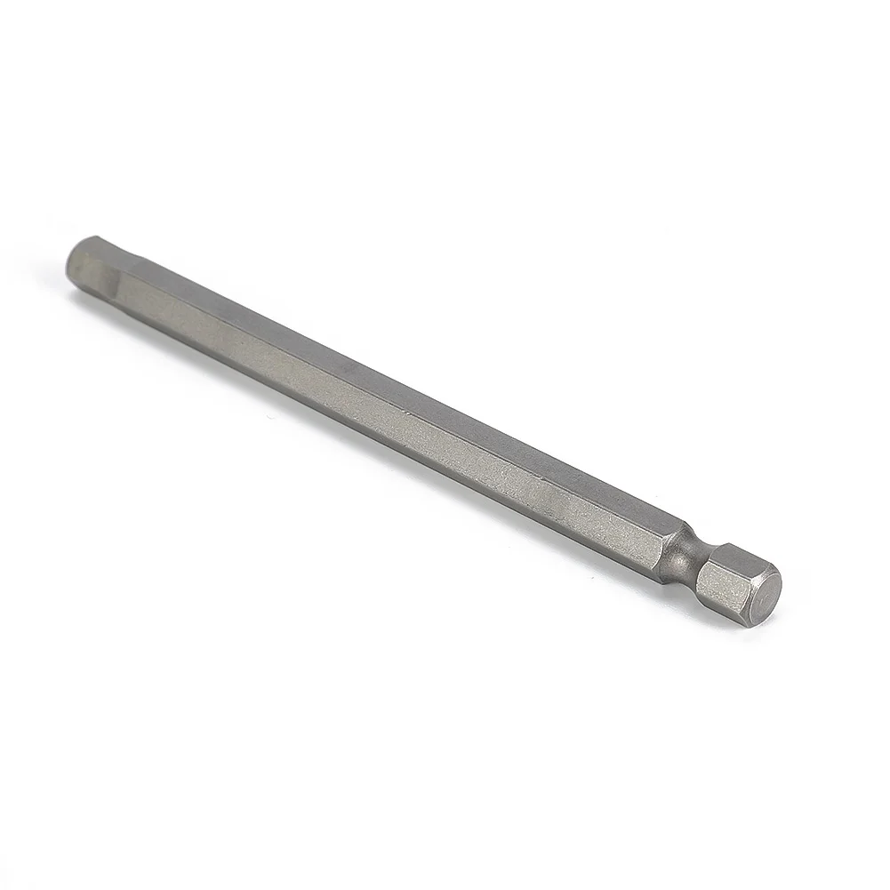 8x Drill Bit Set Hex Head Wrench Screwdriver Socket 1/4&quotShank Metric 100mm Lectric Hexagonal Hand Tools