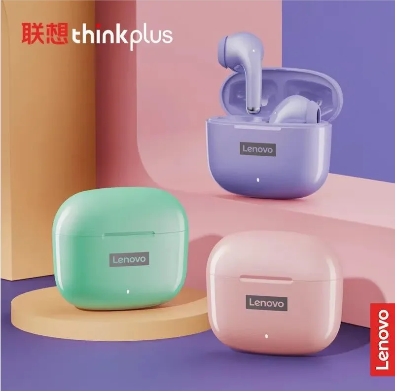 

Lenovo LP40 Pro Tws Wireless Earphone Earbuds Active Noice Cancelling Touch Control 250mAH Lenovo LP40Pro Bluetooth Headset