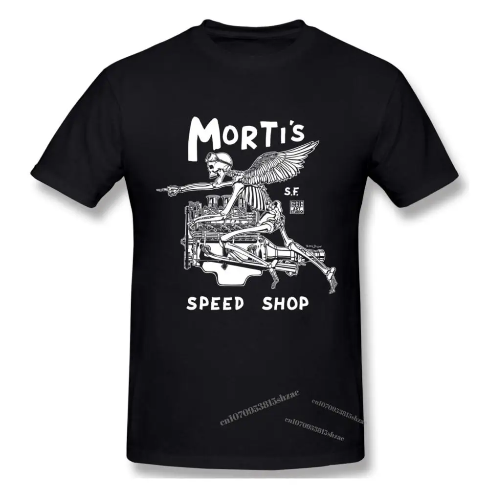 

Morti's Speed Shop,skull Tshirt man T Shirt Woman