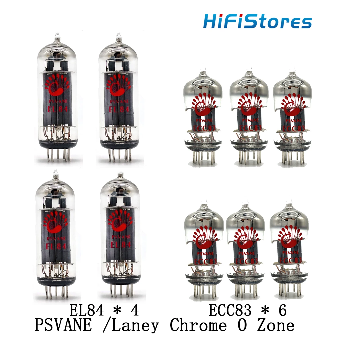 

PSVANE EL84 4 шт. ECC83 6 шт. комплект силовых трубок для Laney Chrome O Zone ламповый усилитель для гитары вакуумный трубчатый клапан усилитель звука винтажн...