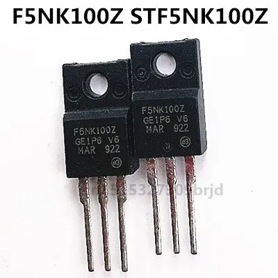 

Original New 5PCS/ F5NK100Z STF5NK100Z TO-220F