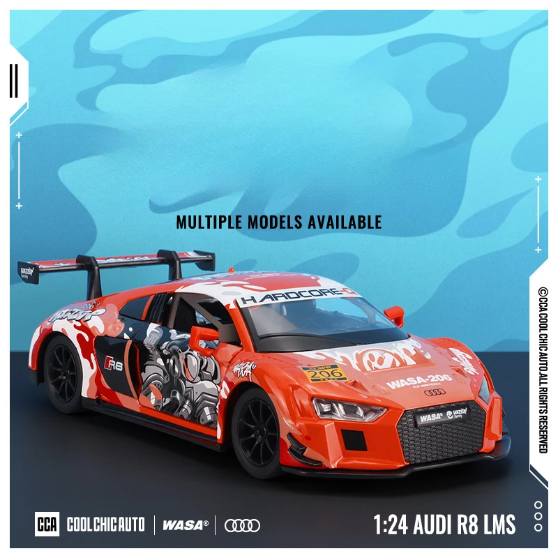 CCA моделирование 1:24 BMW M4-GT3 модель суперкара литой под давлением сплав игрушечный