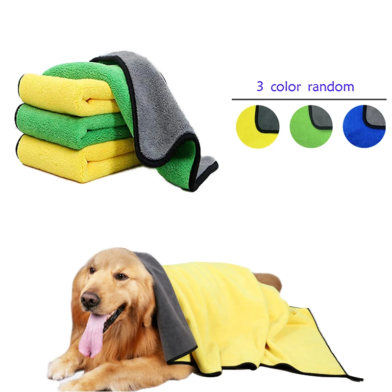 

Pet Bath Towel Super Absorbent Dog Towels Microfiber Dog Cat Quicky Drying Towel for Small Large Pet Cleaning Tool for Dropship