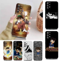 bandai anime detective conan phone case for samsung a01 a11 a12 a13 a22 a23 a31 a32 a41 a51 a52 a53 a71 a72 a73 4g 5g tpu case