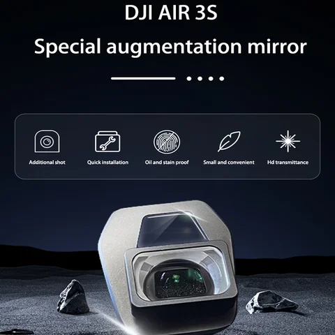 Для DJI Air 3S специальная камера дрона широкоугольный фильтр высокой четкости съемка 110-градусный широкоугольный защитный объектив аксессуары