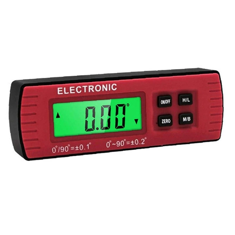 

Best Digital Inclinometer IP54 Electronic Level Box Protractor Angle Finder Bevel Gauge Measuring Tool Hand Tools
