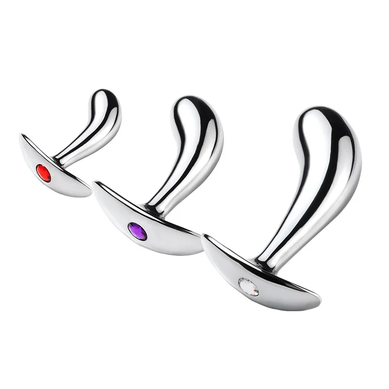 

Anal Butt Plug G-Spot for Men Women Stainless Steel Metal Masturbation Vaginal Anus Dilator Massager ButtPlug Adult Store