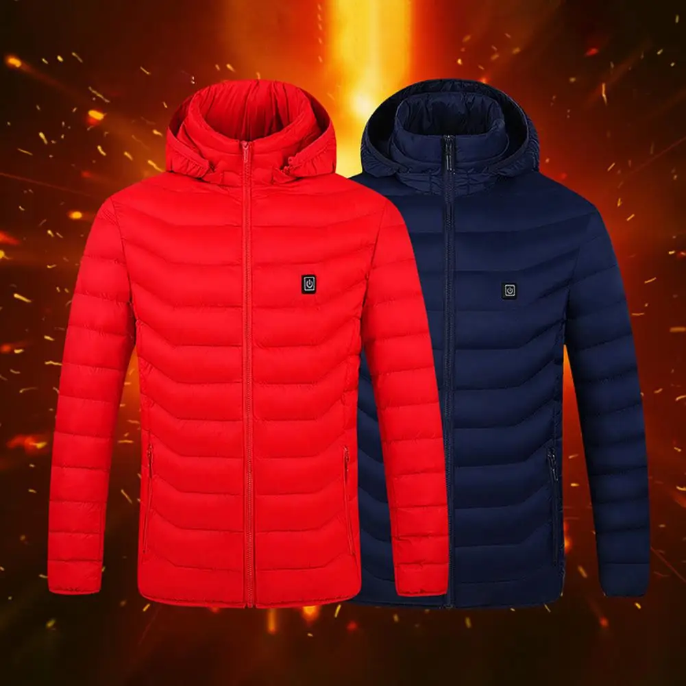 3 Temperature Modes Lightweight Stable Performance Constant Temperature Heated Coat USB Heating Jacket for Parents