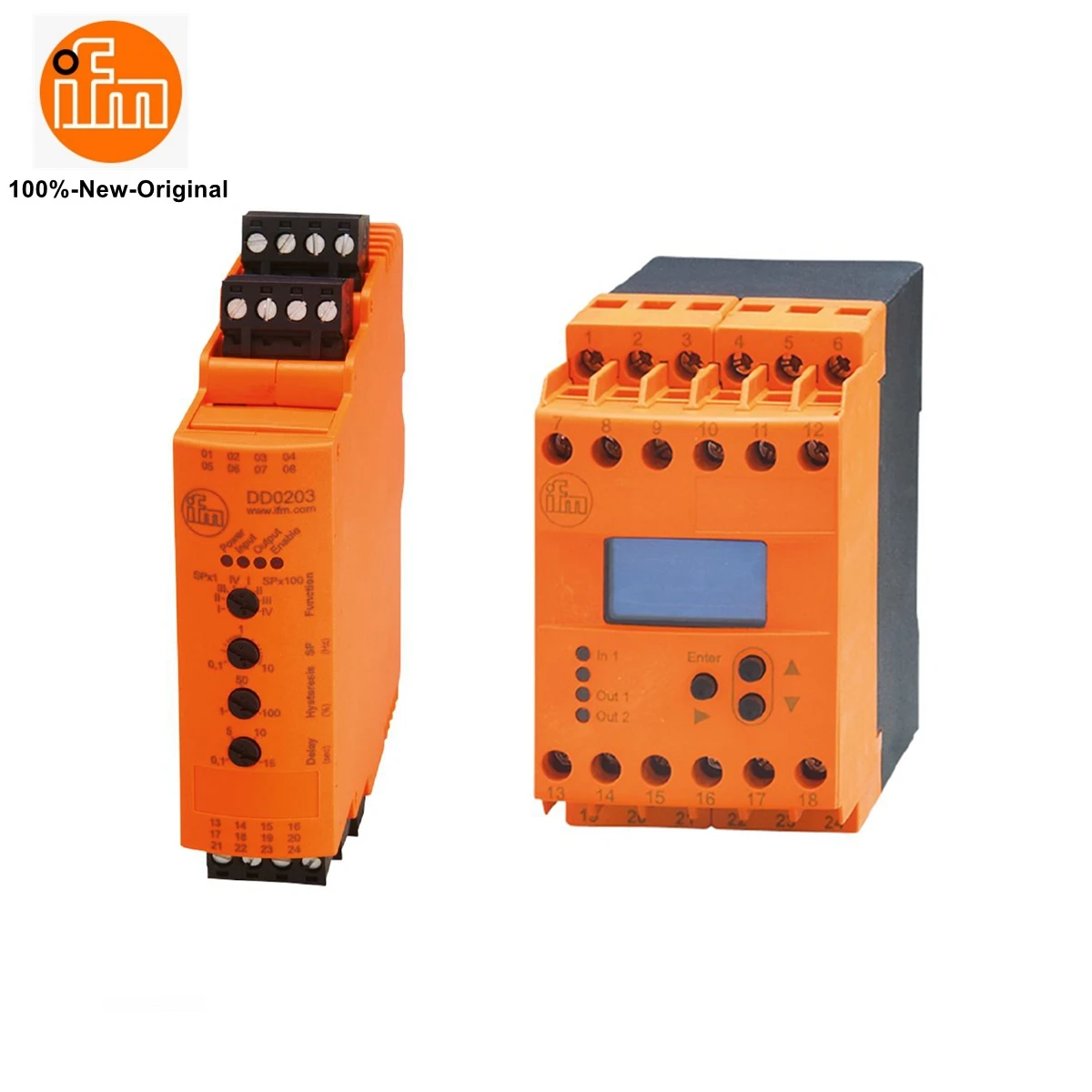 Фото ifm 100%-НОВЫЙ DD0203 DD2503 Оценочный блок для мониторинга скорости оригинал №1