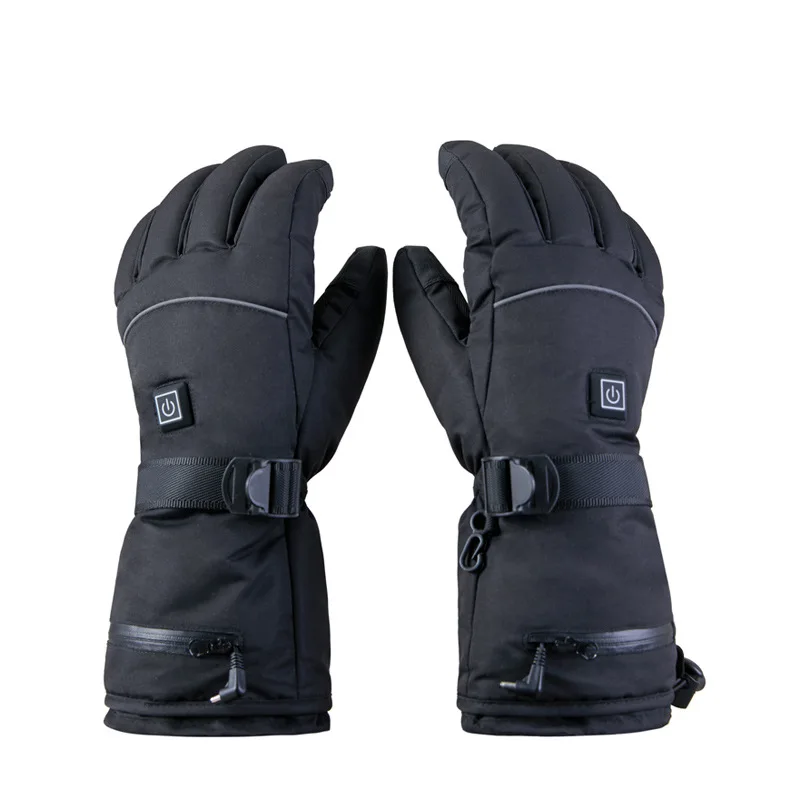 Перчатки для мотогонок с подогревом водонепроницаемые сенсорным экраном на