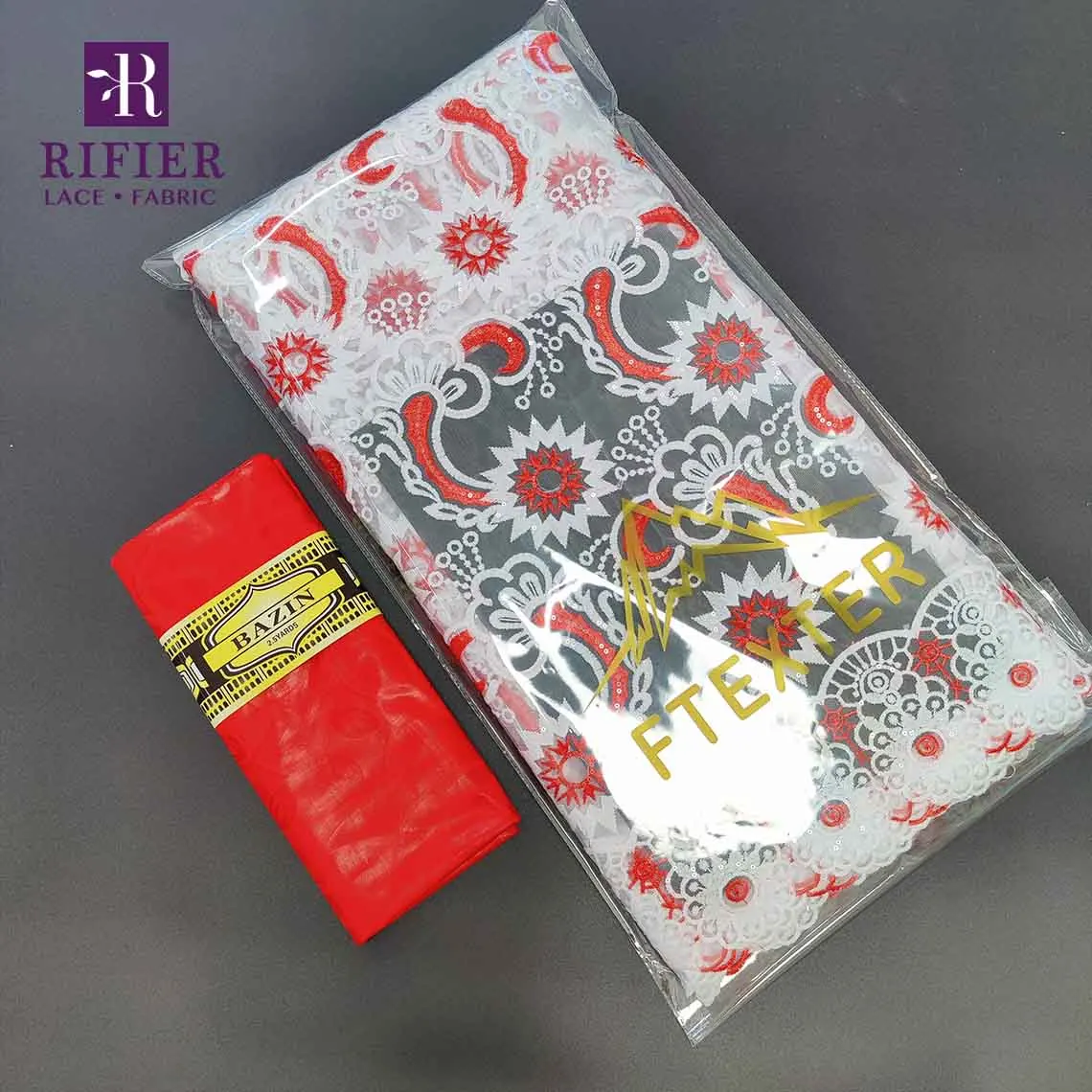 Фиолетовая Высококачественная африканская сетка тюль кружевная ткань