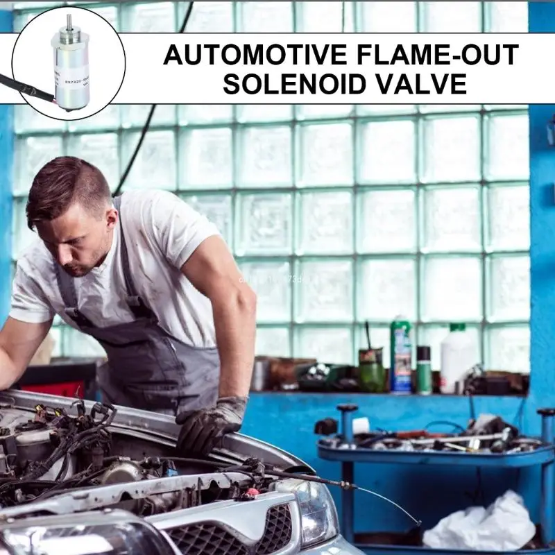 Электрический 897329-5680 соленоид отключения для двигателя 3LD1 3LD2 4LE1 12 В