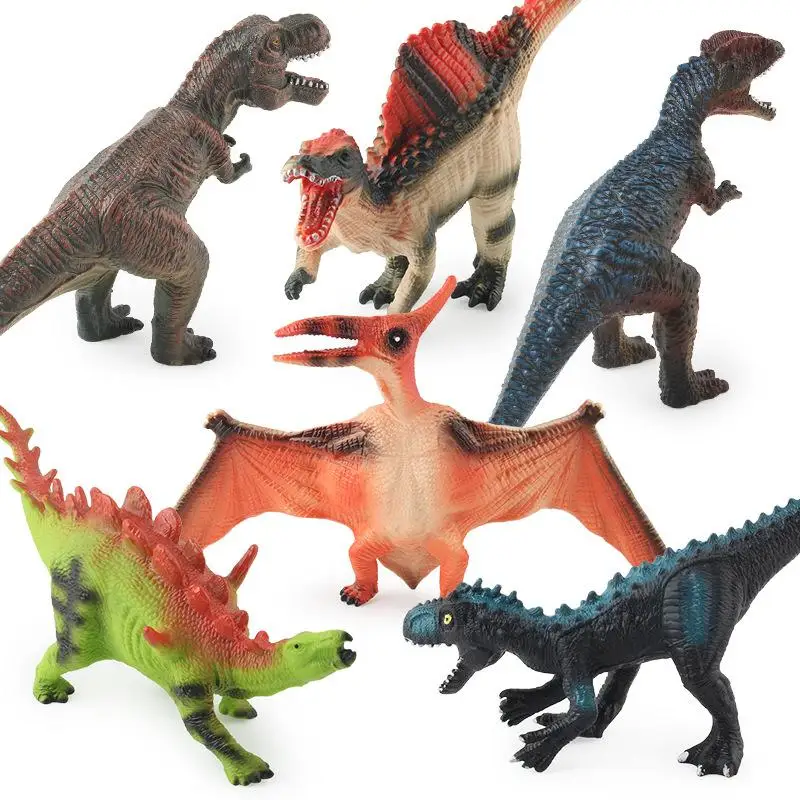 

Имитация Динозавра, фигурки героев, реалистичная модель Carnotaurus Stegosaurus, украшение для мальчиков, подарки, коллекция