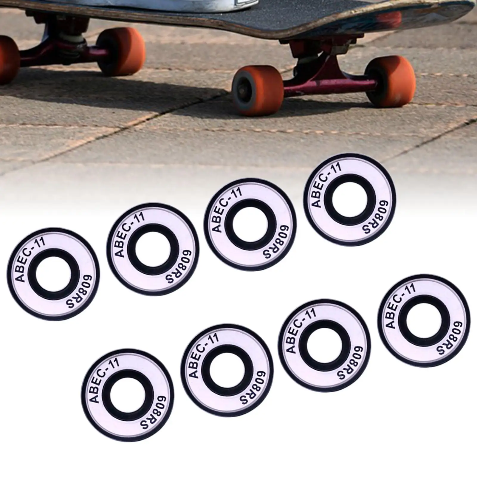 8 шт. высокоскоростные Подшипники Abec 11 608RS | Спорт и развлечения