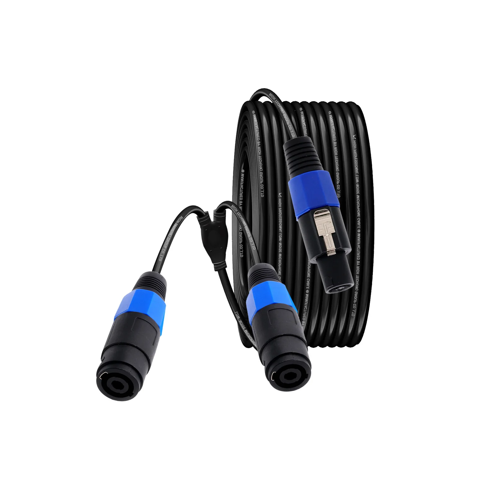 Фото Разветвительный кабель Speakon, 1-2 разветвителя Y-кабели Speakon Breakout Шнур Speakon Female/Male to Dual M/F Audio Extension SOUND Line №2