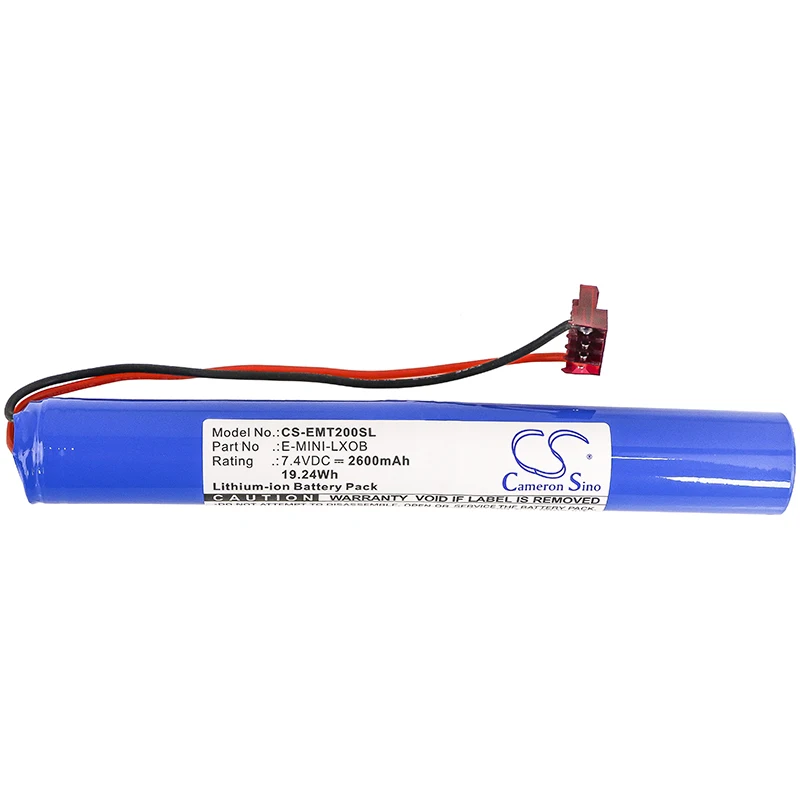 

Cameron Sino 2600mAh Battery For Environment E-2DB E-5DB E-MINI-LXOB
