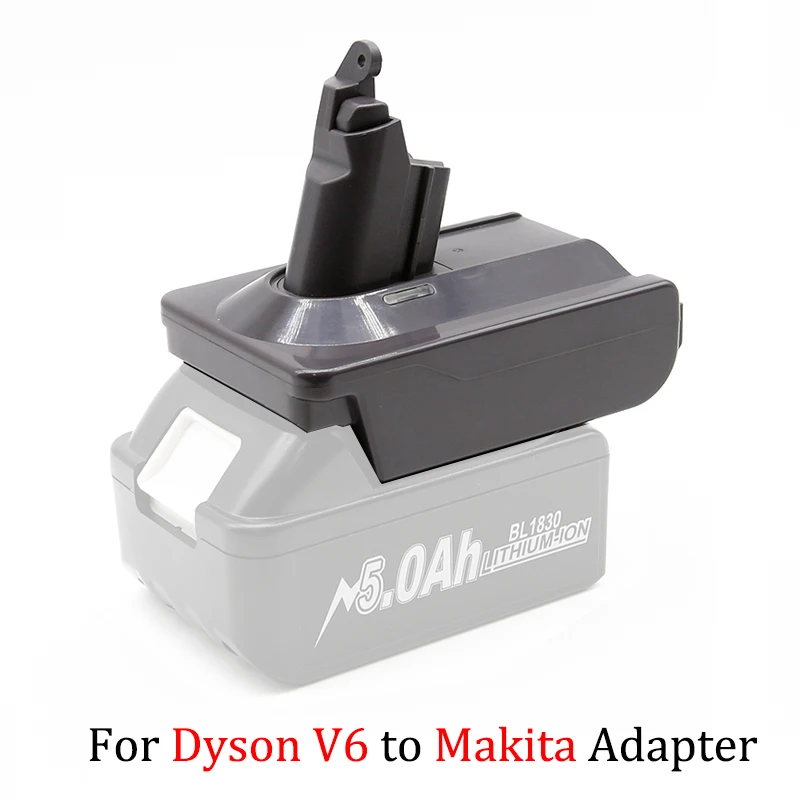

Адаптер BATTOOL для аккумуляторов Makita/Milwaukee/Dewalt 18В к пылесосам Dyson V6 V7 V8