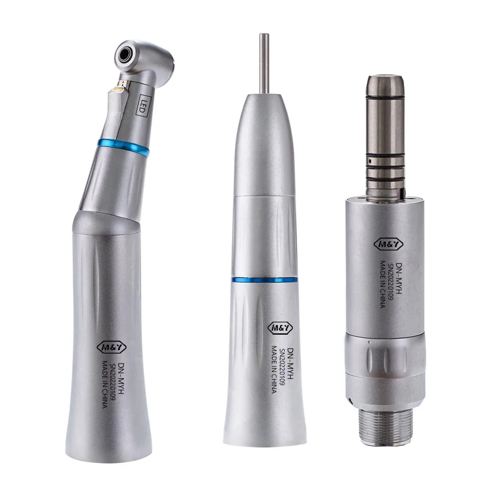 

dental handpiece Electric air motor 1:1 low speed CA bur self generator inner water spray LED light dental low speed handpiece