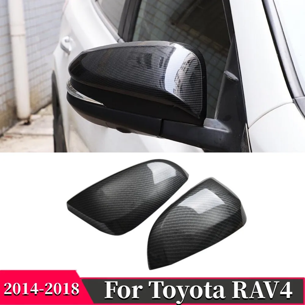 

Наклейка для Toyota RAV4 RAV 4 2014 2015 2016 2017 2018 ABS из углеродного волокна