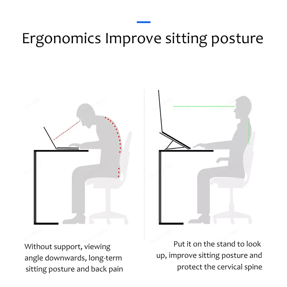 

Laptop Stand Support Bracket Holder For Macbook Pro Air Tablet Ipad Stand Support Pc Portable Notebook Computer Accessories