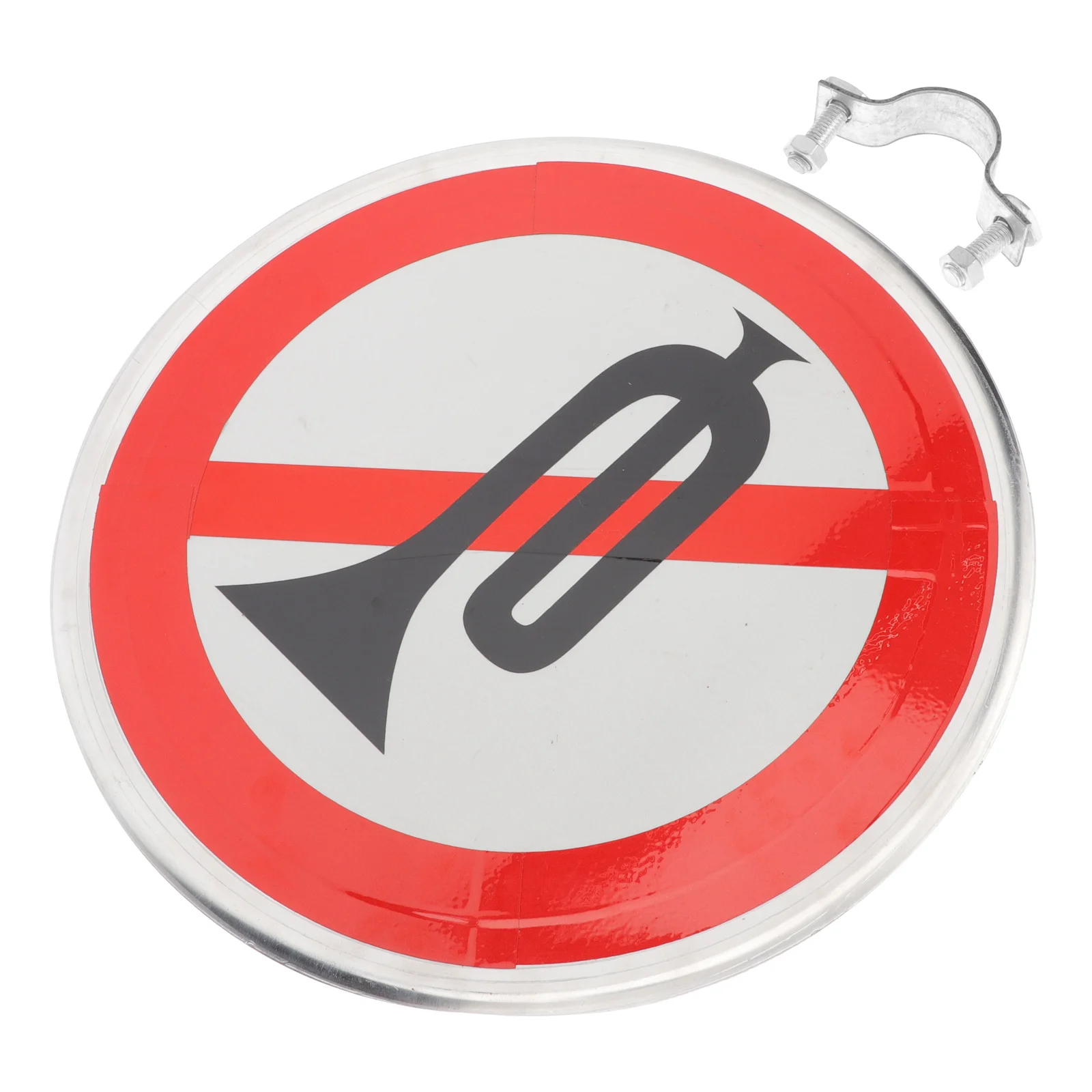 

No Horn Sign Yard No Whistle Sign Reflective Sign Yard Decoration Warning Sign