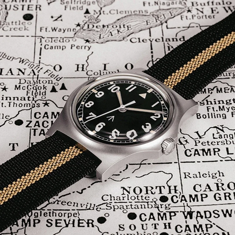 RDUNAE Часы наручные RA01 Мужские кварцевые супер светящиеся водонепроницаемые из