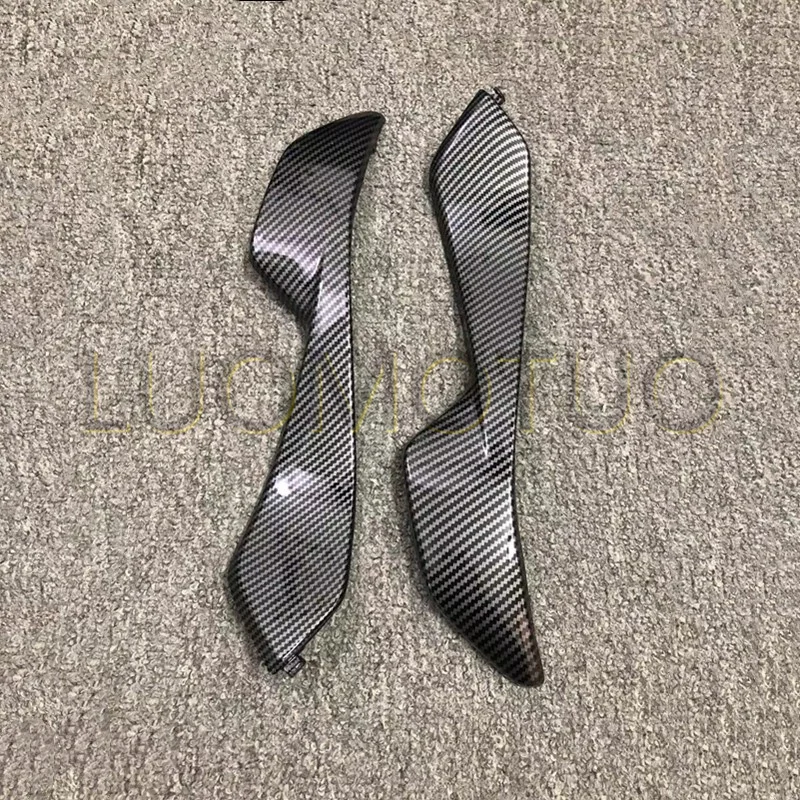 

Carbon Fiber Painted Fairing Motorcycle Left Right Tank Side Cover panel Fit For HONDA CBR1000RR 2004 2005 2006 2007