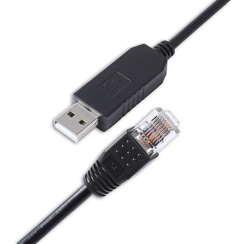 Фото Кабель FTDI FT232RL USB RS485 к RJ45 для преобразователей частоты LSLV M100 G100 №3