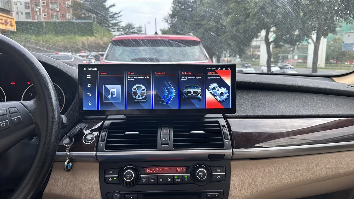 Автомобильный мультимедийный плеер 2560*720 14 9 дюймов Android 13 8 ядер для BMW X5 E70 X6 E71