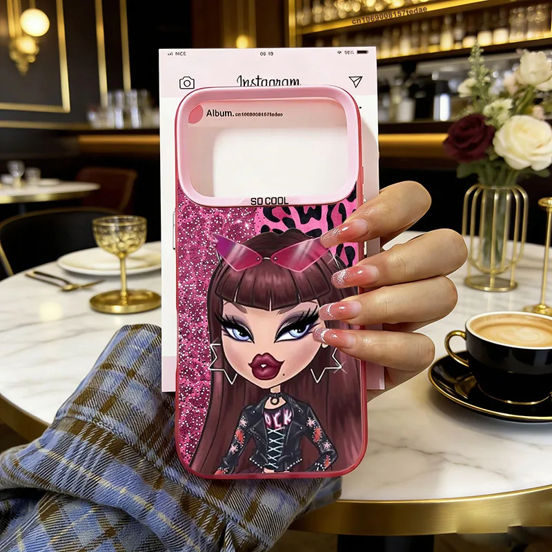 Чехол для телефона Lovely Doll B-Bratzs для iPhone 17, 17e, 16e, 16, 15, 14, 13, 12, 11 mini, Pro Max, X, XR, XSMAX, 8, 7, Air Plus, матовый, противоударный (art.: 3920da91df48d) - 3920da91df48d