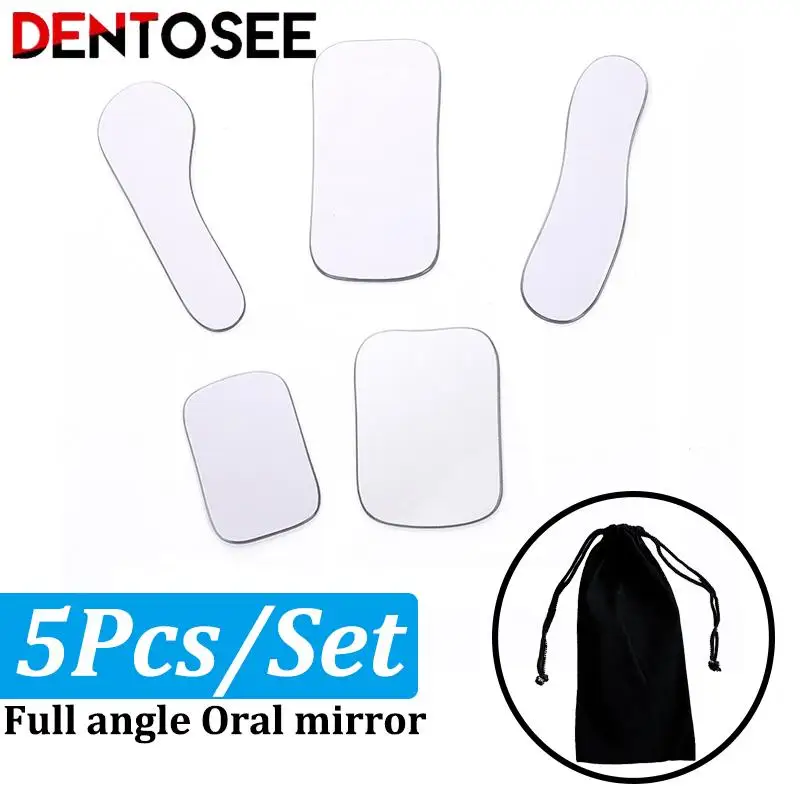

5 шт./набор, двусторонние зеркальные Ортодонтические зеркала для фотосъемки