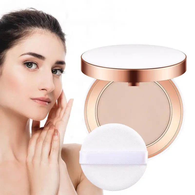 

Translucent Pressed Powder Full Coverage Powder Makeup Loose Foundation Powder Translucent Light Tone Sets Makeup Controls Shine