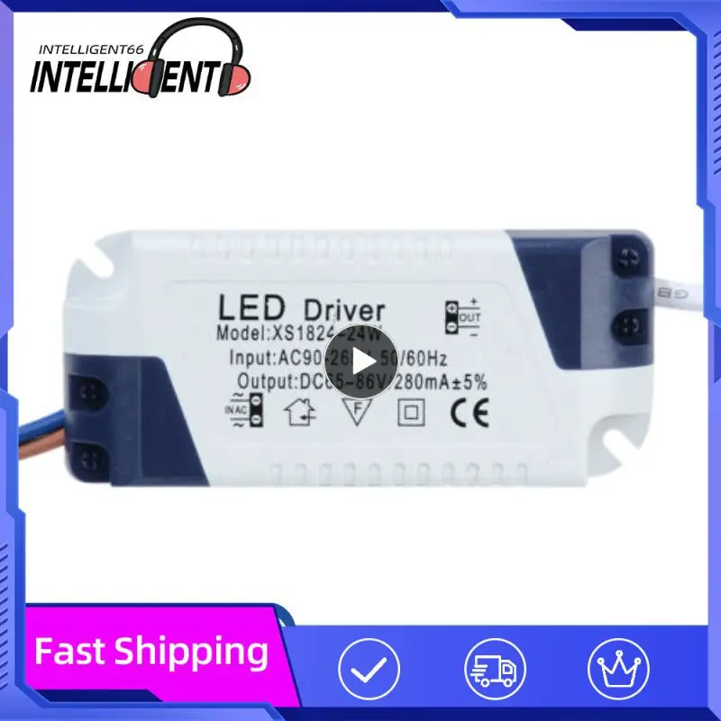 

2/4/6PCS LED Driver 240-270mA 1W 3W 4-7W 8-12W 13-18W 18-24W For LED Power Supply Unit AC 90-265V Lighting Transformer For LED