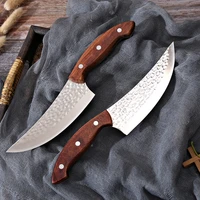 forged carbon steel boning knife kitchen knife butcher knife special knife slicing meat outdoor knife butcher knife cooking tool