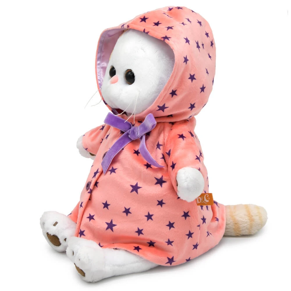 Мягкая игрушка кошечка Ли-Ли в коралловом пальто буди баса Budi Basa 27 см - купить по
