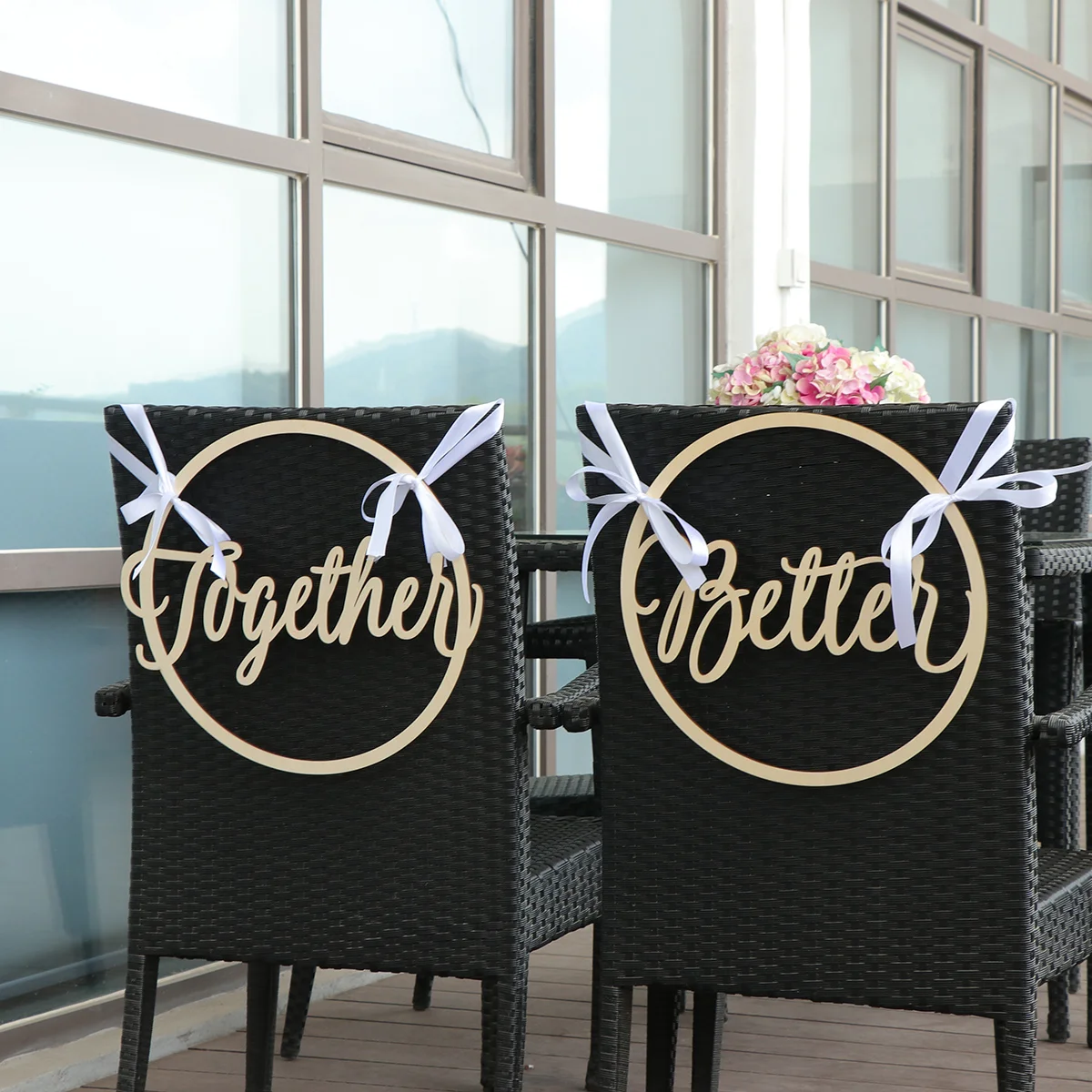 

Better Together Chair Sign Better Together Wedding Sign Wedding Chair Signs Better Together Sign Better Together Wedding Decor